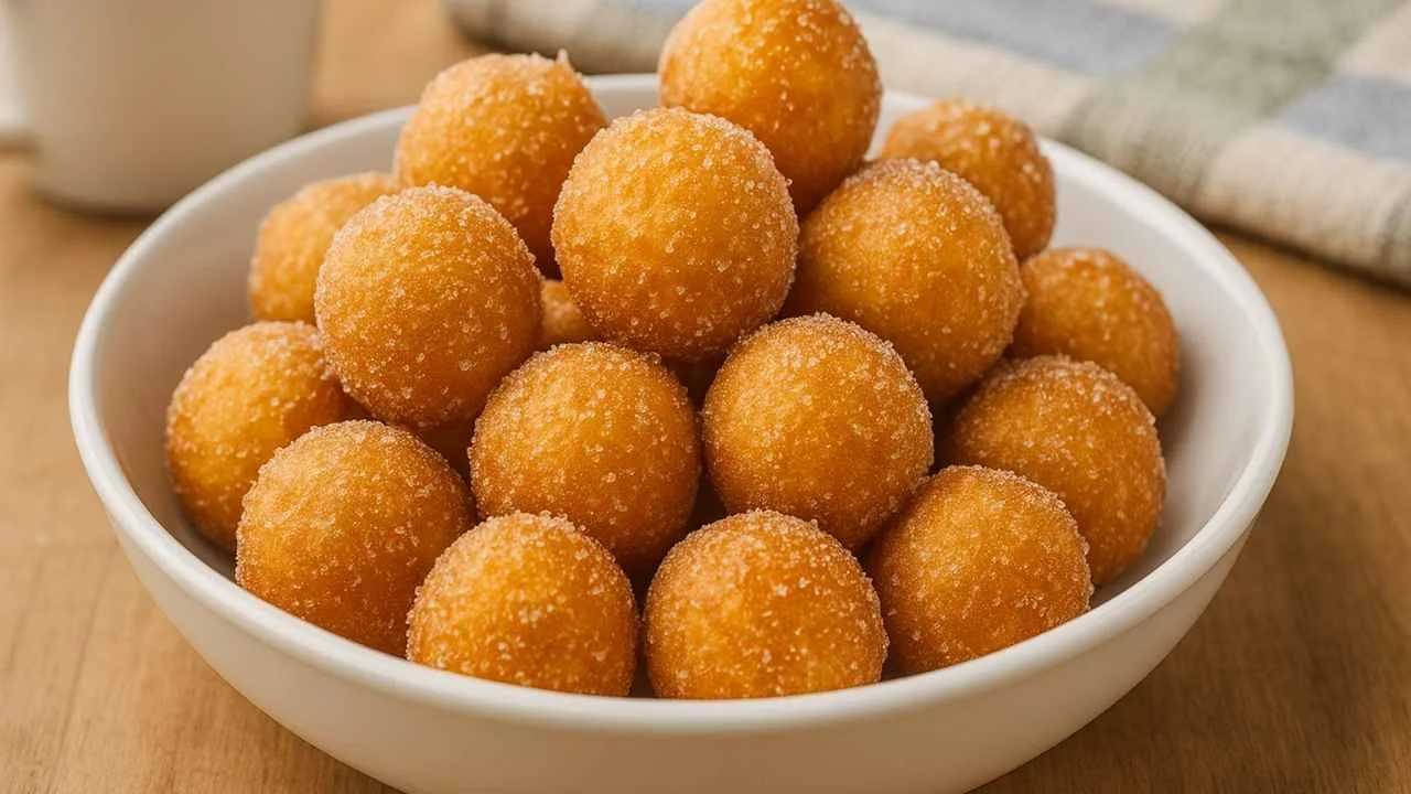 Imagem da Receita de Bolinho de Chuva Sem Ovo.
