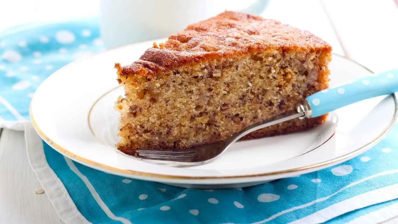 Imagem da Receita de Bolo de Banana com Aveia no Liquidificador.