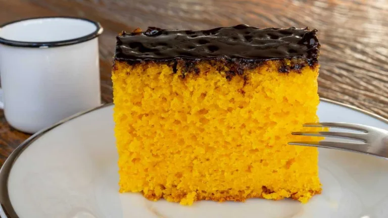 Imagem da Receita de Bolo de Cenoura Sem Óleo e Sem Manteiga