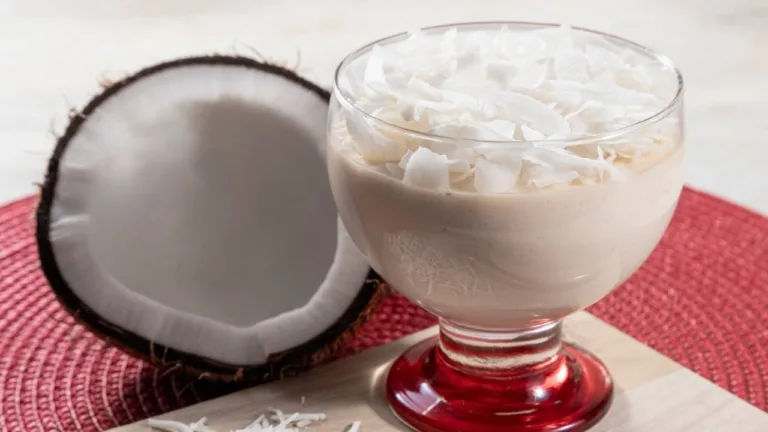 Imagem da Receita de Mousse de Coco Sem Leite Condensado
