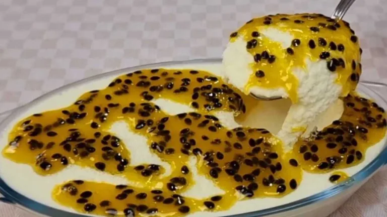 Imagem da Receita de Mousse de Maracujá Sem Leite Condensado e Sem Creme de Leite