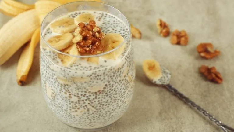 Imagem da Receita de Pudim de Chia com Leite de Coco