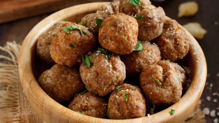 Imagem da Receita de almôndega de grão de bico