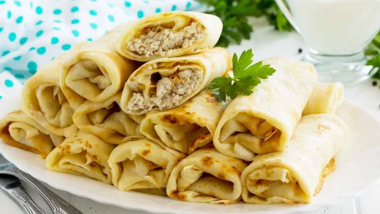 Imagem da Receita de panqueca de frango com farinha de aveia