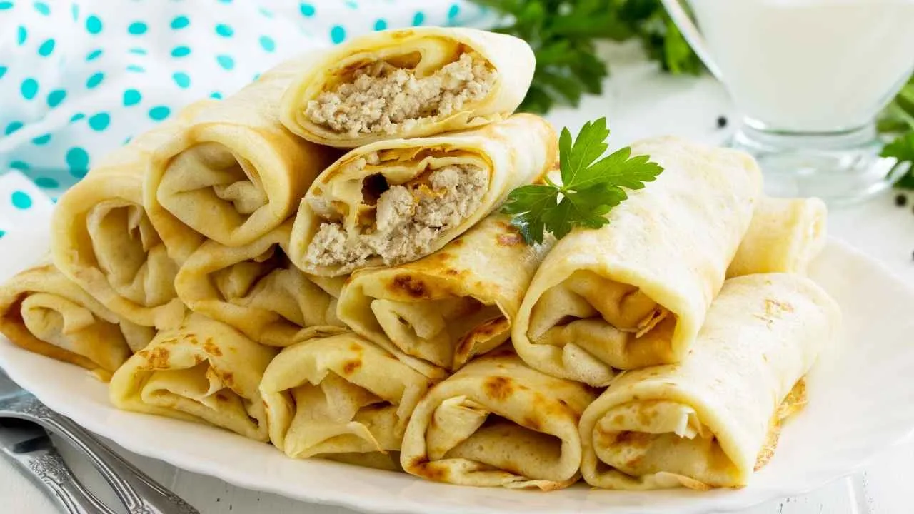 Imagem da Receita de panqueca de frango com farinha de aveia