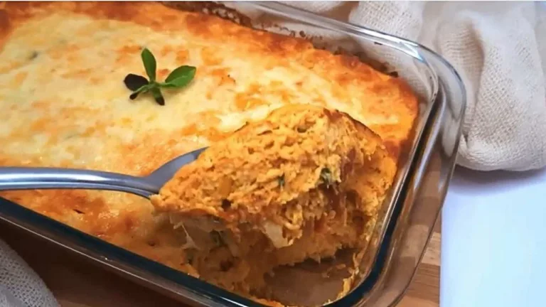 Imagem da Receita de Torta de Frango Low Carb.