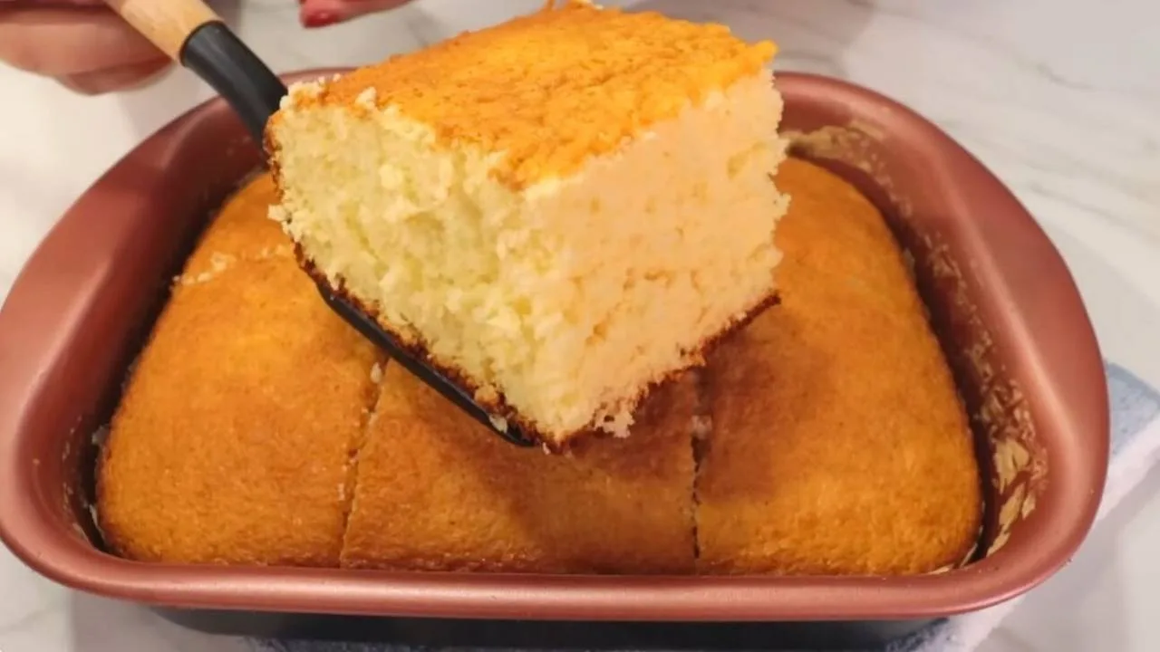 Imagem da Receita de Bolo Fofinho Sem Óleo, Sem Manteiga e Sem Margarina