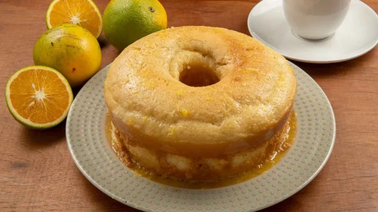 Imagem da Receita de Bolo de Laranja Sem Óleo e Sem Manteiga