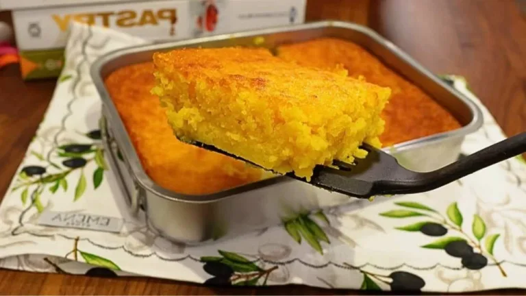 Imagem da Receita de Bolo de Milho Cremoso Sem Farinha de Trigo