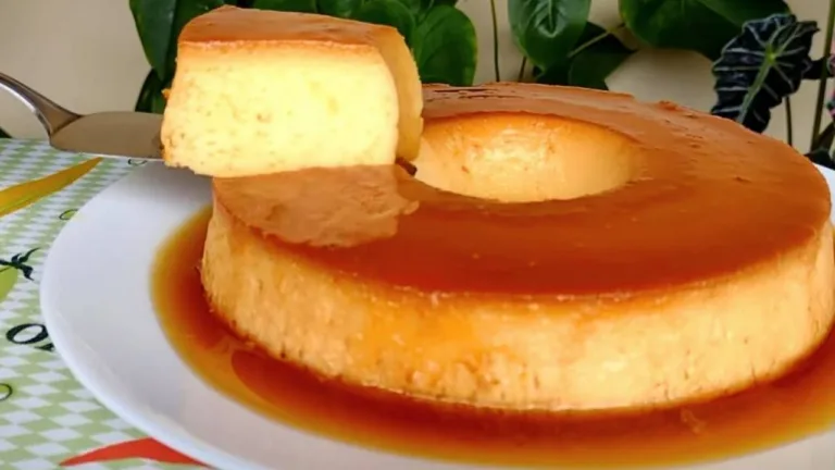 Imagem da Receita de Pudim Sem Leite Condensado e Sem Creme de Leite