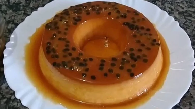 Imagem da Receita de Pudim de Maracujá Sem Leite Condensado