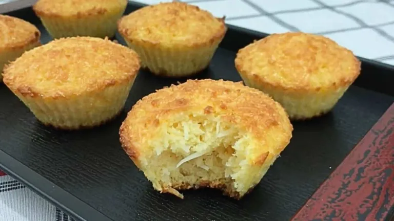 Imagem da Receita de Queijadinha Sem Leite Condensado.