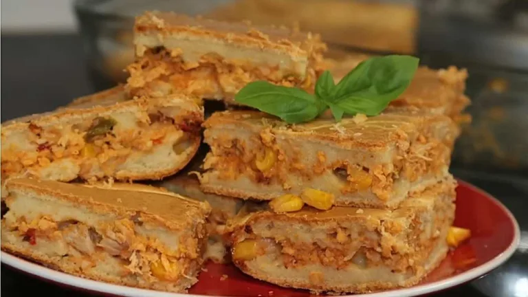 Imagem da Receita de Torta Salgada Sem Óleo e Sem Manteiga