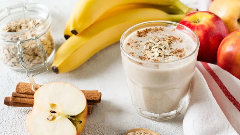 Imagem da Receita de Vitamina Saudável de Frutas com Aveia.