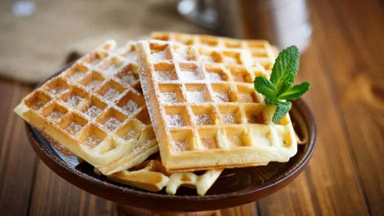 Imagem da Receita de Waffle de Iogurte Natural