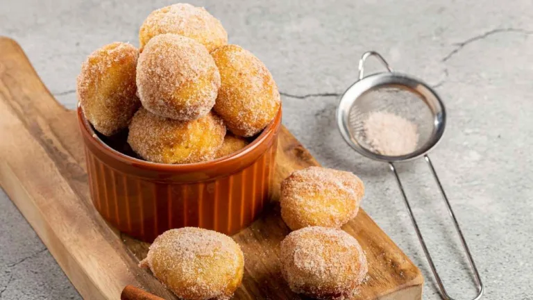 Imagem da Receita de Bolinho de Chuva Sem Ovo e Sem Fermento.