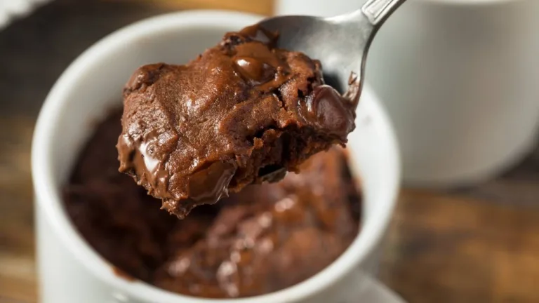 Imagem da Receita de Brownie Fit de Caneca.