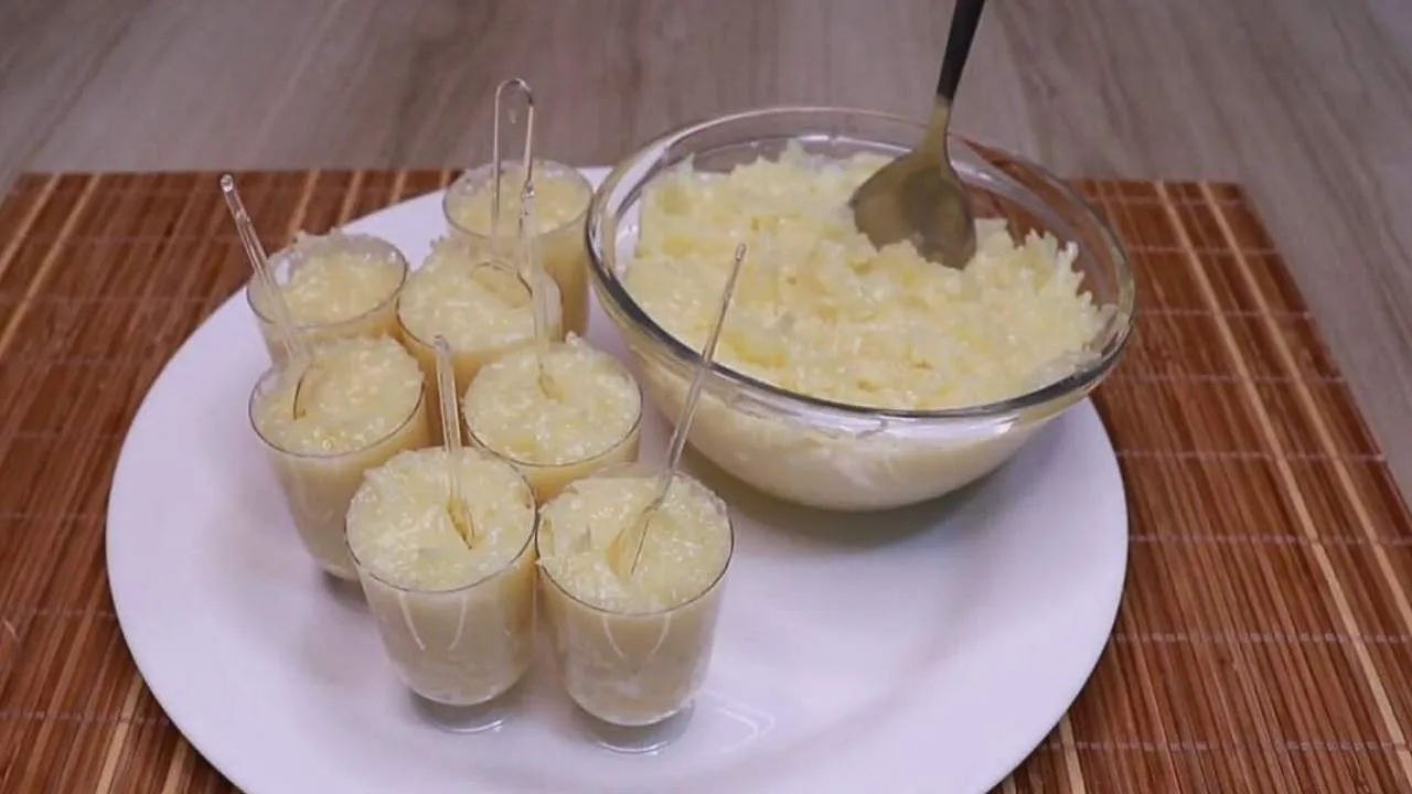 Imagem da Receita de Cocada Cremosa Fit Sem Açúcar.