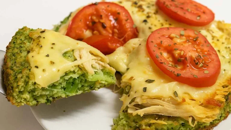 Imagem da Receita de Pizza Fake de Brócolis.