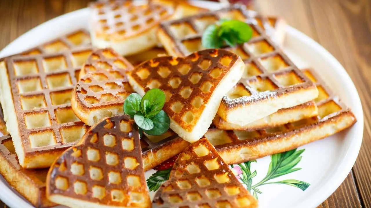 Imagem da Receita de Waffle de Tapioca com Queijo.