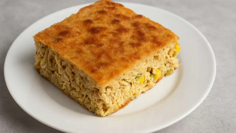 Imagem da Receita de Torta Salgada com Whey Protein.