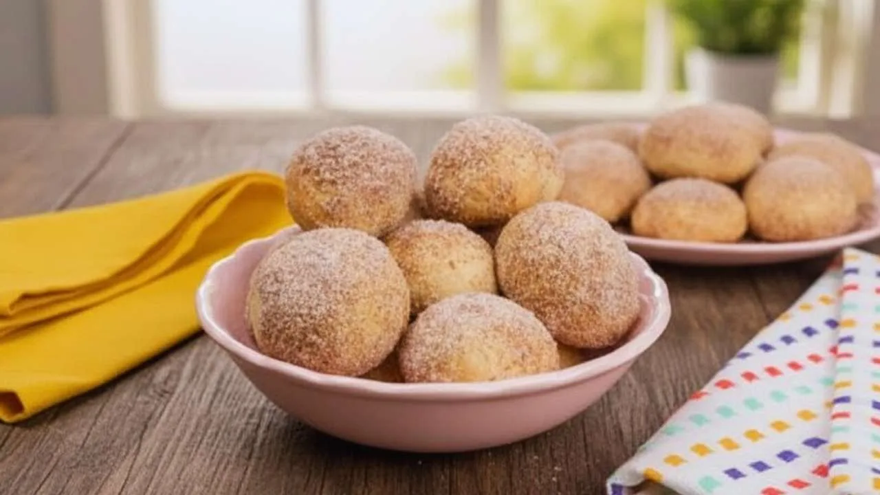 Imagem da Receita de Bolinho de Chuva Sem Fritura.