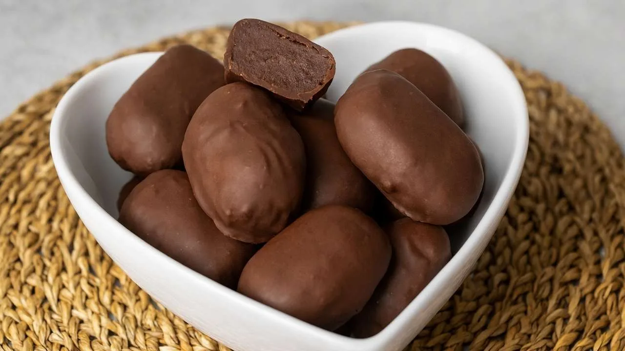 Imagem da Receita de Bombom Caribe Vegano.