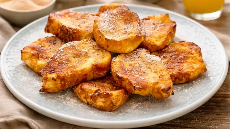 Imagem da Receita de Rabanada Fit na Airfryer.