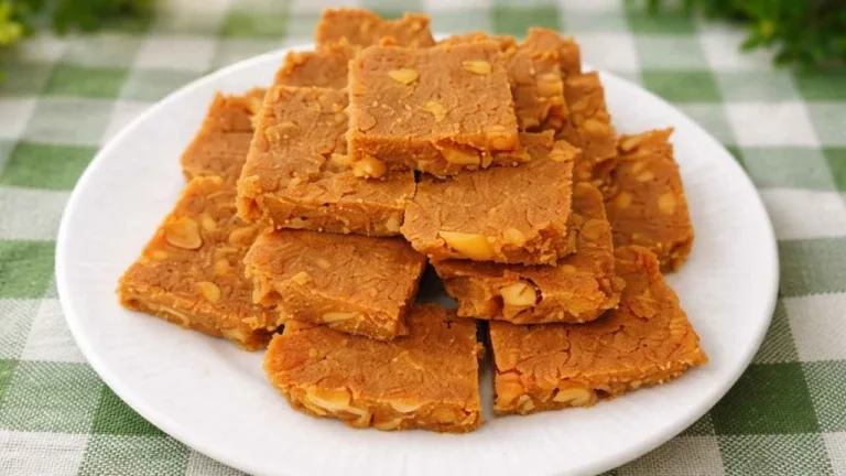 Imagem da Receita de Pé de Moleque Sem Açúcar.