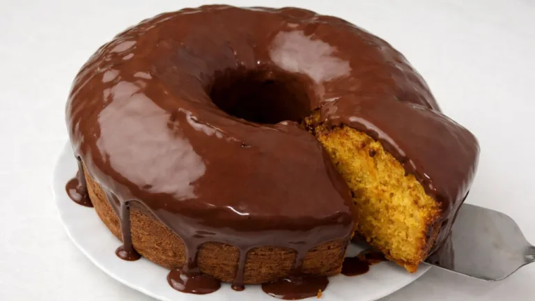 Imagem da Receita de Bolo de Cenoura Sem Ovo.