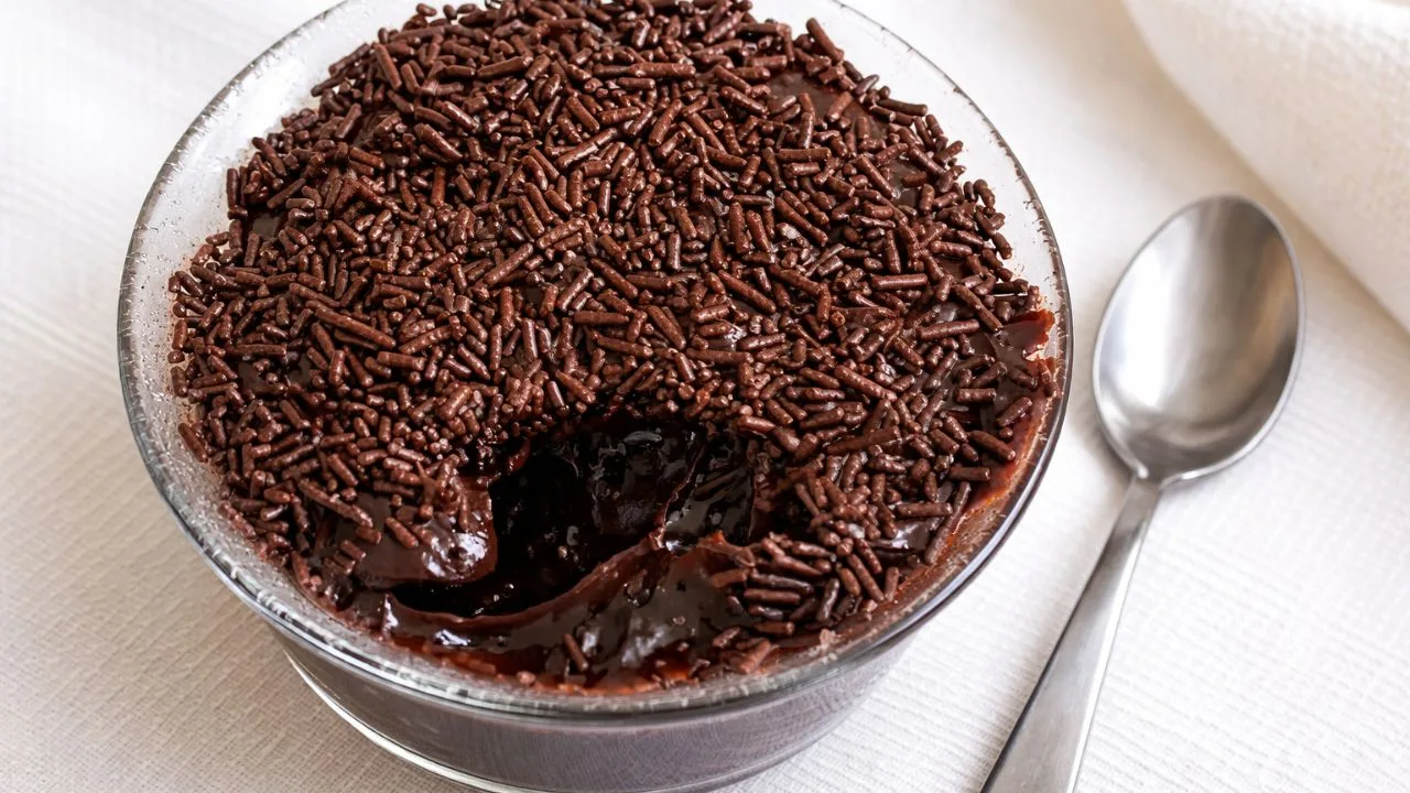 Imagem da Receita de Brigadeiro de Creme de Leite Sem Leite Condensado.
