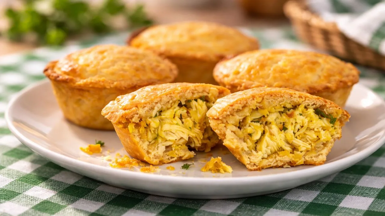 Imagem da Receita de Empada Low Carb de Grão de Bico.