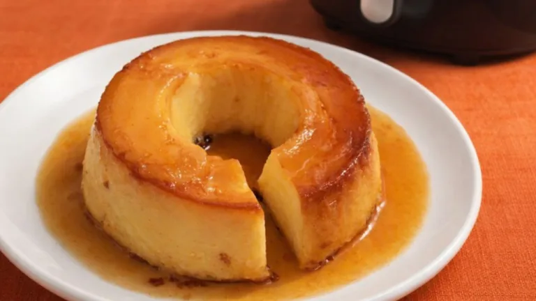 Imagem da Receita de Pudim na Airfryer Sem Leite Condensado.