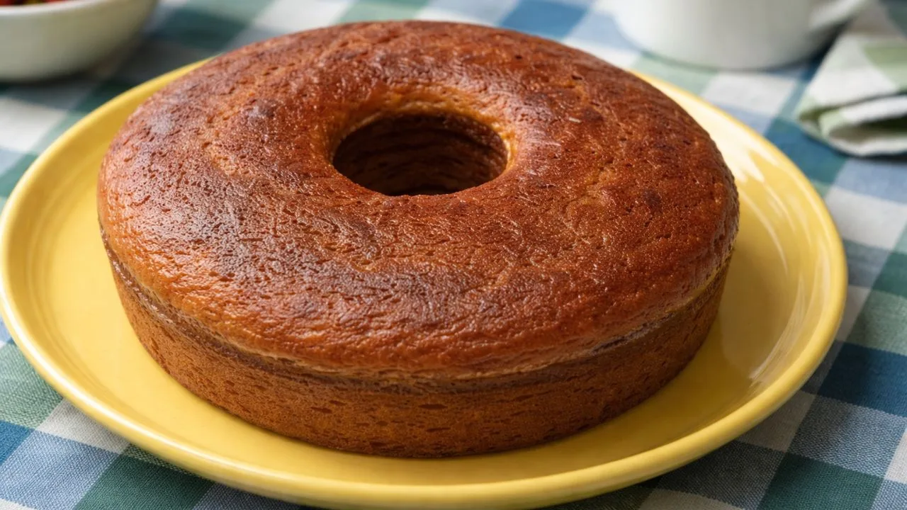 Imagem da Receita de Bolo de Whey com Farinha de Trigo.