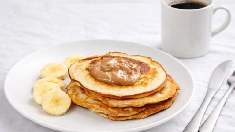 Imagem da Receita de Panqueca de Banana Fit com Whey.