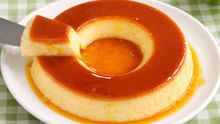 Imagem da Receita de Pudim Sem Leite Condensado - Com Creme de Leite.