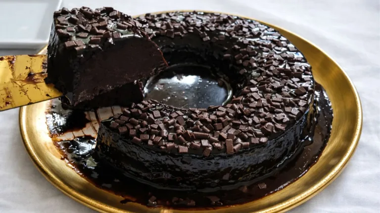 Imagem da Receita de Pudim de Chocolate Sem Leite Condensado.