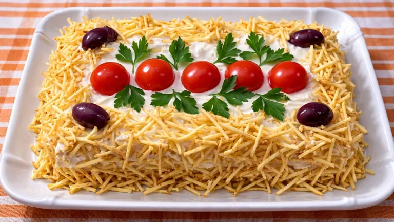 Imagem da Receita de Torta Fria de Legumes.