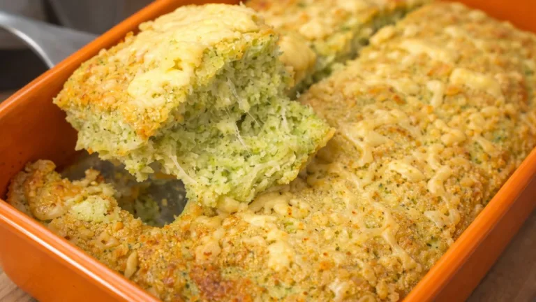 Imagem da Receita de Torta Sem Glúten de Brócolis com Queijo.