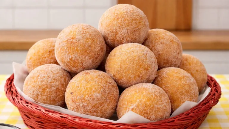 Imagem da Receita de Bolinho de Chuva Sem Trigo e Sem Leite.