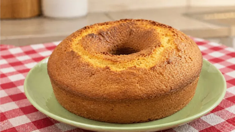 Imagem da Receita de Bolo de Coco Sem Óleo, Sem Manteiga e Sem Leite.