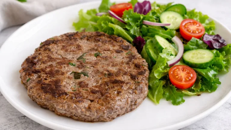 Imagem da Receita de Hambúrguer Saudável de Patinho.