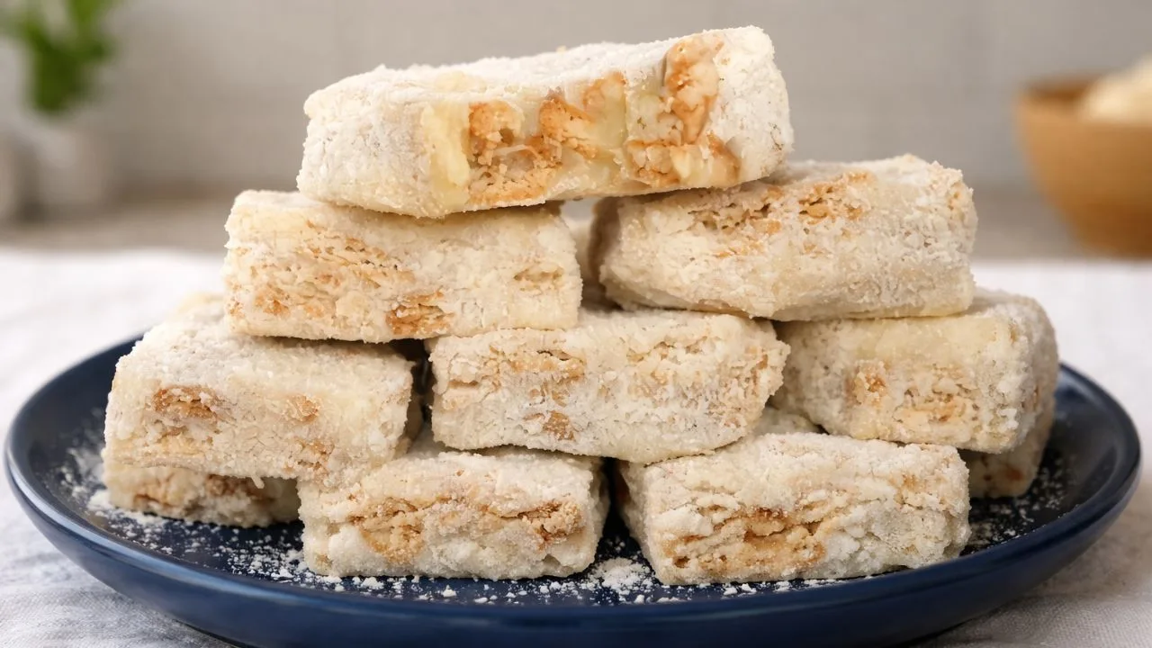 Imagem da Receita de Palha Italiana Fit de Leite Ninho.