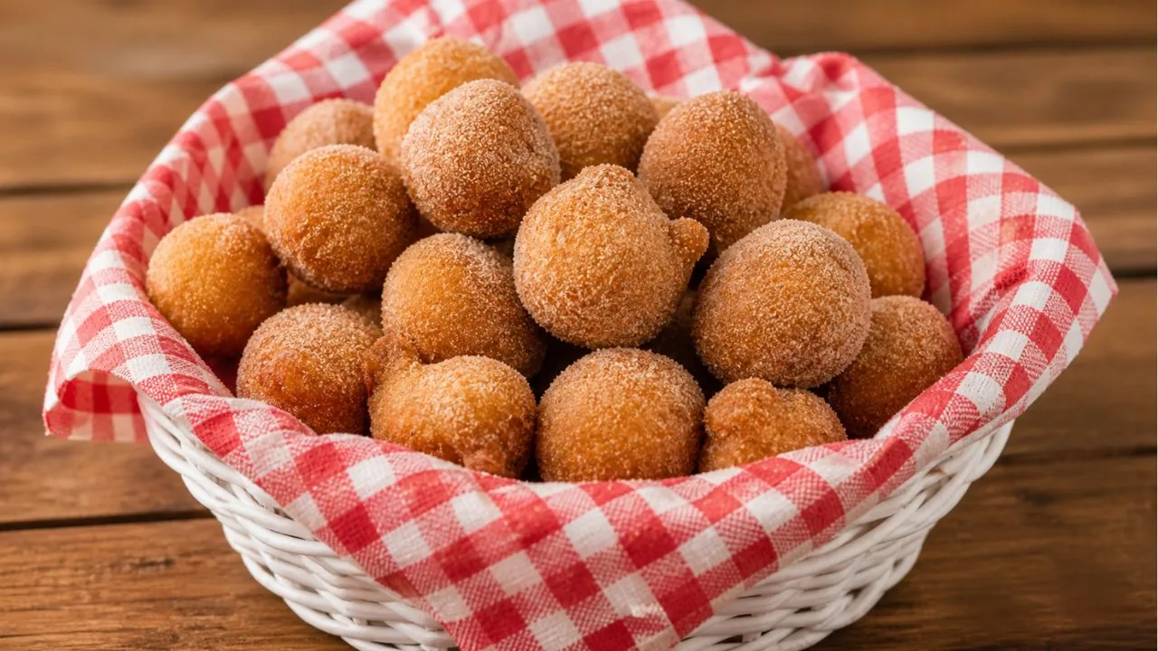 Imagem da Receita de Bolinho de Chuva Sem Fermento.