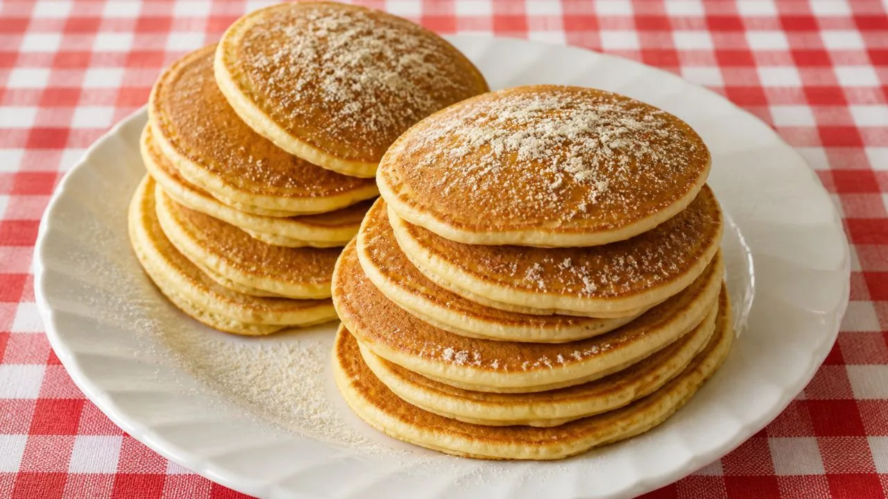 Imagem da Receita de Panqueca Americana de Leite Ninho.