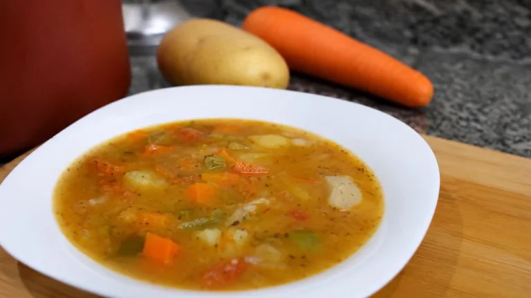 Imagem da Receita de Sopa de Legumes Sem Macarrão.