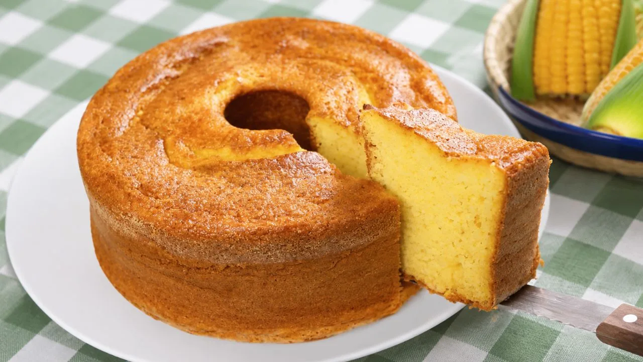 Imagem da Receita de Bolo Flocão Sem Farinha de Trigo.