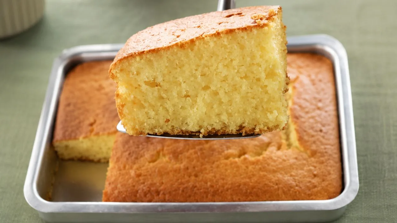 Imagem da Receita de Bolo de Flocão Sem Glúten.