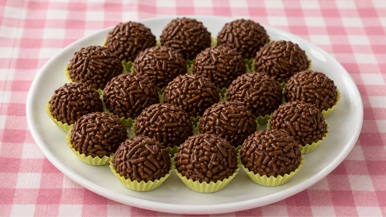 Imagem da Receita de Brigadeiro Sem Leite de Vaca.