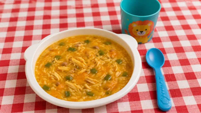 Imagem da Receita de Papinha de Abóbora com Frango.